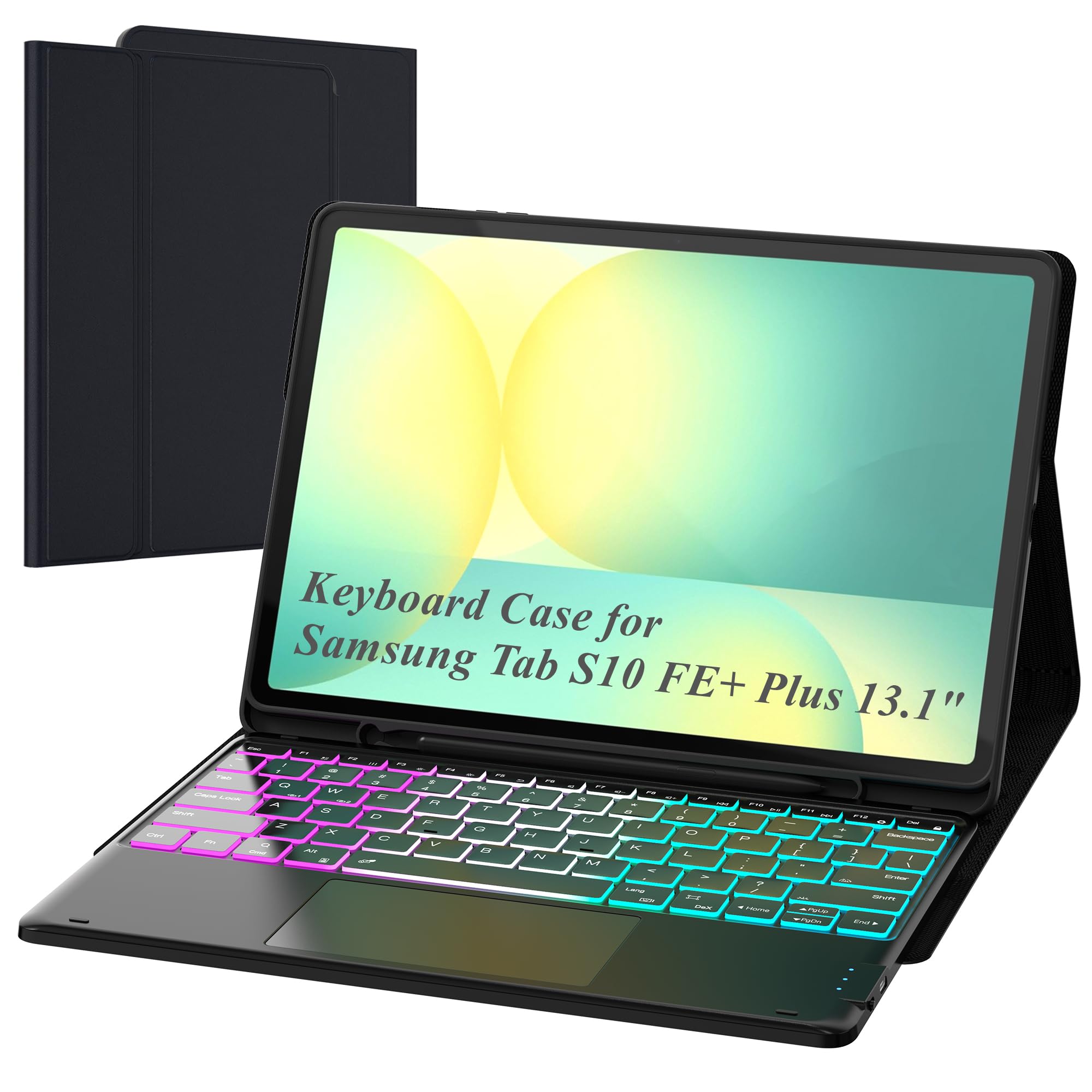 Amazon.com: Keyboard Case for Samsung Galaxy Tab S10 FE+